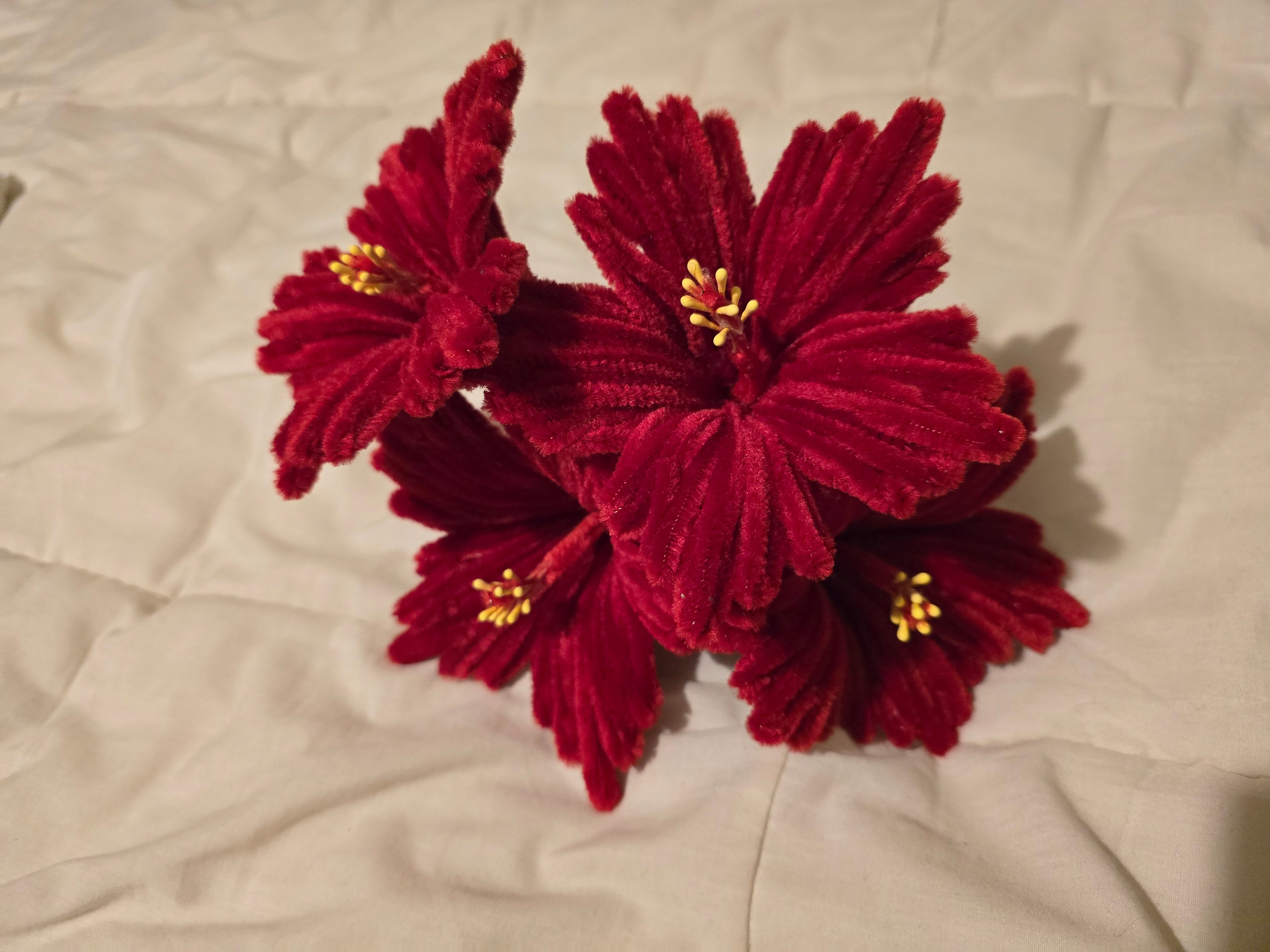 Chenille Flowers 🌼